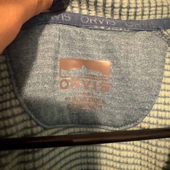Orvis Blue Textured Jacket - Picture 3 of 5